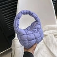 thumbnail image 1 of LHSHID Casual Quilted Hobos Bag Women Underarm Ruched Bags Luxury Designer Nylon Padded Small Handbags Soft Puffy Shopper Purses, 1 of 6