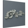 thumbnail image 5 of Ekena Millwork 2 1/2"W x 6 1/4"H x 5/8"P Hillsborough Onlay with Scroll, Left, 5 of 6