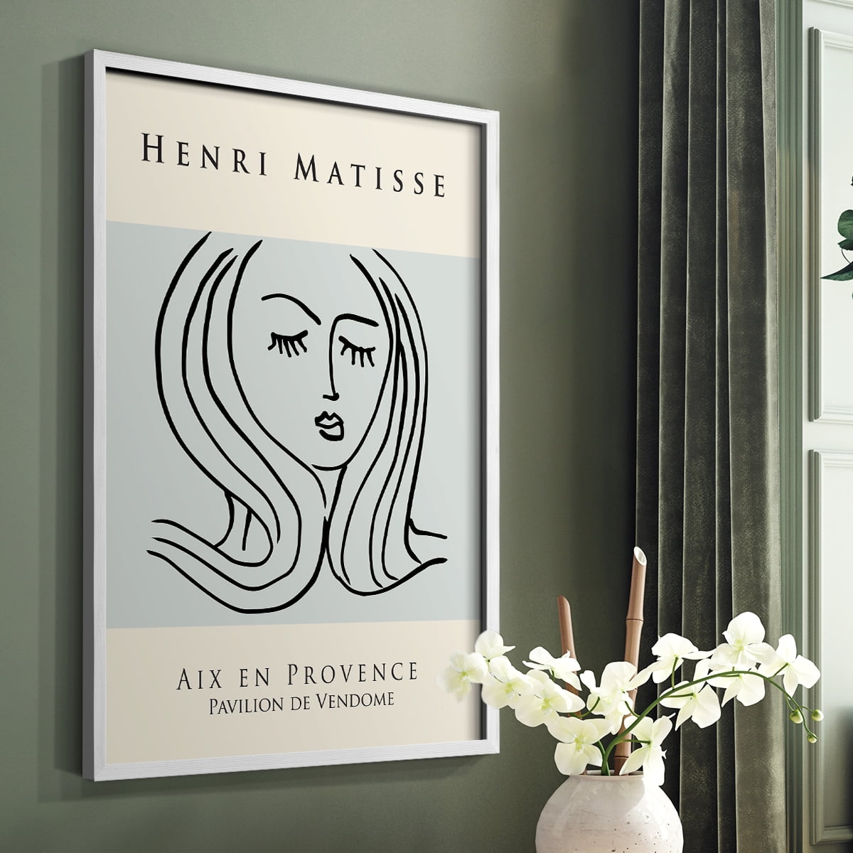 Matisse LXXV Framed Print - Solid Wood