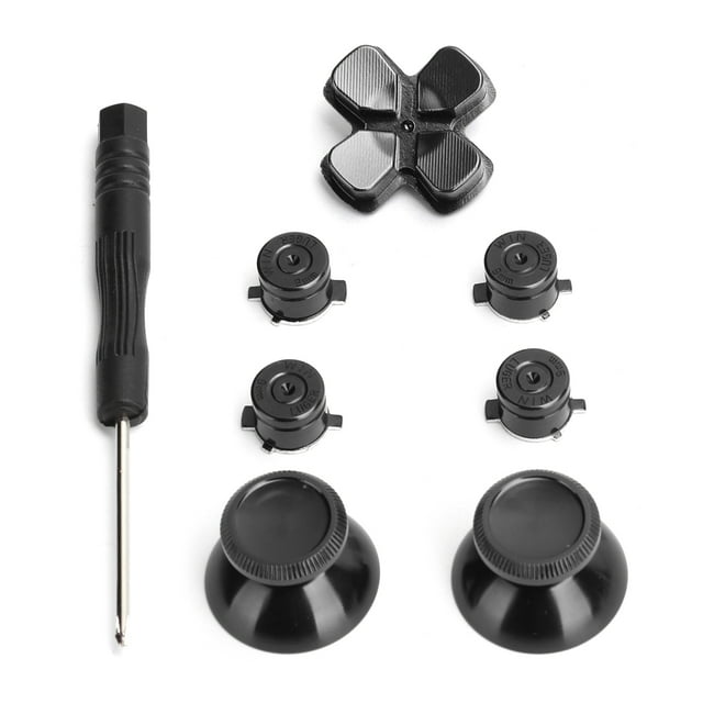 Ensemble de Boutons de Manette de Jeu Boutons de Manette Remplacement Pièces de Rechange pour PS4Purple