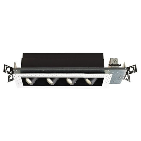 

Wac Lighting Mt-4Ld416n-F Precision Multiples Led New Construction Housing For 4 Trims -