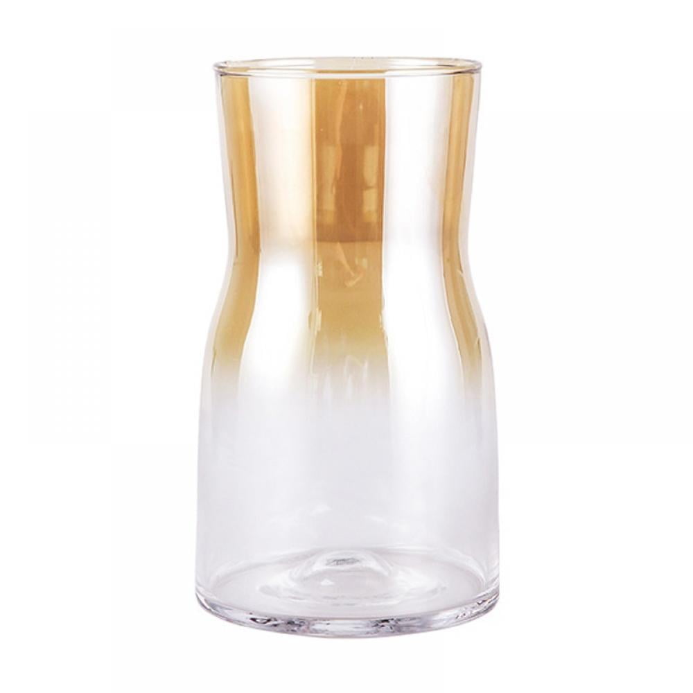 Vases,6.9inch Round Glass Table Vase