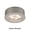 Brushed Nickel, variant on WAC Lighting Round LED 24V Button Light 1-Light in Black