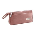thumbnail image 2 of SSZMDLB under $5 4Pcs Corduroy Pencil Case, Corduroy Pencil Case, Double Layer Pen Pouch, Large Capacity Stationery Bag for School Office, Simple Plain Color Pen Holder, 2 of 7