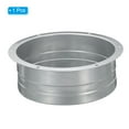 thumbnail image 3 of Unique Bargains 6 Inch Duct Connector Flange Metal Straight Pipe Exhaust Hose Flange, 3 of 5