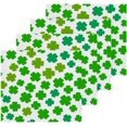 thumbnail image 2 of GZHJMY St. Patrick's Day Clover Washcloths 6 Pack, Highly Absorbent Soft Cotton Baby Washcloths Fingertip Towels, 12 x 12 Inch, 2 of 7