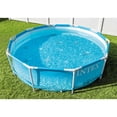 thumbnail image 6 of Intex 10' X 30" Beachside Metal Frame Swimming Pool with GFCI 330 GPH Filter Pump Model 28207EH, 6 of 7