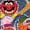 HEATHER BLUE, variant on Muppets - Muppets Group - Men's Short Sleeve Graphic T-Shirt