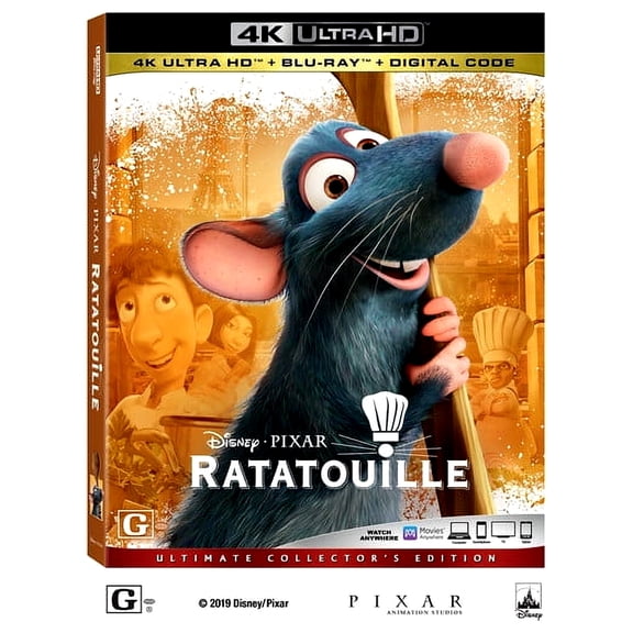 Ratatouille (4K Ultra HD   Blu-ray   Digital Code)