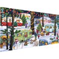 thumbnail image 1 of YALKIN Christmas Happy Camping Large Diamond Painting Kits for Adults Full Round Drill DIY Diamond Dotz Kits for Home Wall Decor, 1 of 6