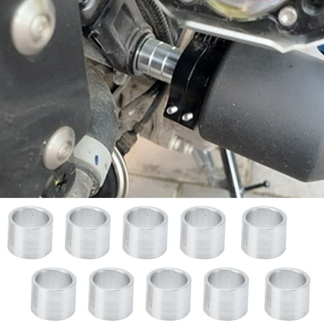 10Pcs Aluminum Alloy Spacer 10mm OD Unthreaded Standoff Support Fittings For Creating Distance And Adding Spacing
