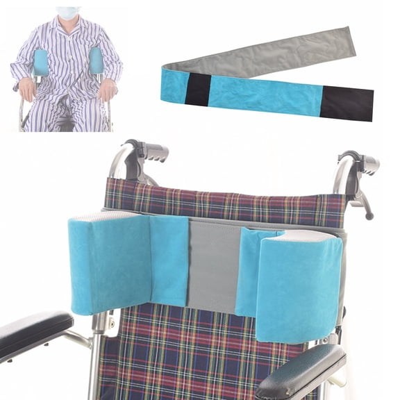 Qiyester Wheelchair Side Support Backrest Cushion - High-Density Foam Side Pads and Wheelchair Back Support Cushions for Wheelchair Users