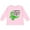 AD-Pink, variant on Happy St. Patrick's Day- Green Dinosaur Boys or Girls Long Sleeve Toddler T-Shirt