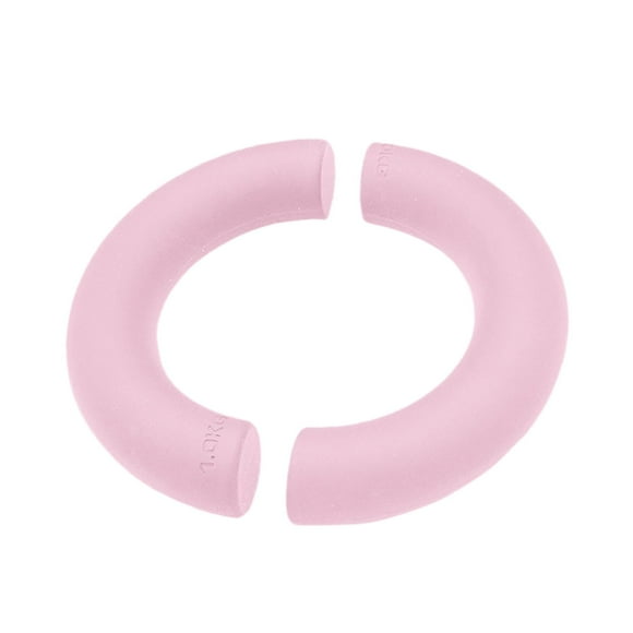 2 piezas Half Circle Dumbbells Dumbbells para Body Building Home Gym Rosa 2kg