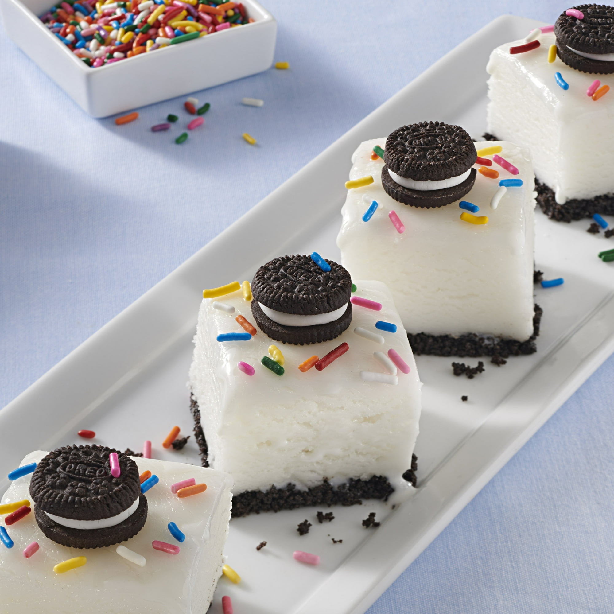 OREO Mini Chocolate Sandwich Cookies, School Snacks, 10 Snack Packs - pack of 4