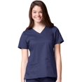 thumbnail image 1 of Maevn Womens Blossom Mock Wrap Top, 1 of 1