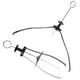 thumbnail image 5 of 2 pinzas universales para platos de cocina, de acero inoxidable, plegables, para platos calientes y cuencos., 5 of 7