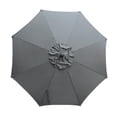 thumbnail image 1 of 9 ft. Tiltable Gray Market Umbrella, 1 of 1