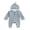 Blue, variant on BemeyourBBs Preemie Newborn Going Home Outfit Baby Boy Girl Ribbed Knit Romper Hat Set Long Sleeve Button One Piece Jumpsuit Spring Fall Winter Sleepers Clothes