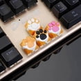 thumbnail image 4 of , pata de tec individual para mecáco para jugadores de juegos de tec reempzo de de patrón creativo Amarillo Negro Macarena Teclas de teclado, 4 of 8