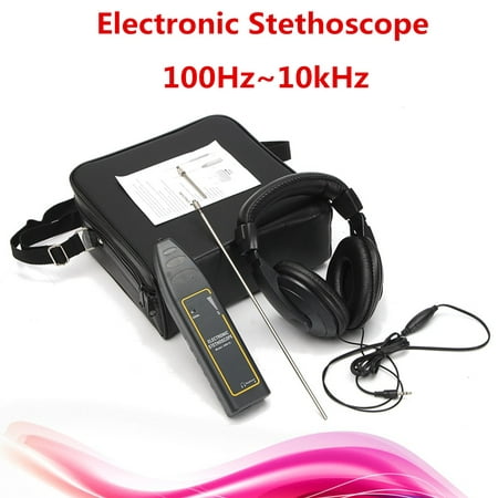 Grtsunsea Leak Detector Water Pipe Electronic Stethoscope Earphone Detection Equipment Repair Alarm Home Kit For Car Trailer