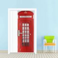 thumbnail image 1 of 2pcs 3D Door Wall Fridge Sticker Wrap Mural Scene Self Adhesive Home Decor Decal, 1 of 6
