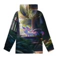 thumbnail image 4 of Sylveon Hoodie with Pocket Cartoon Anime for Boys Girls Teens Gift, 4 of 6