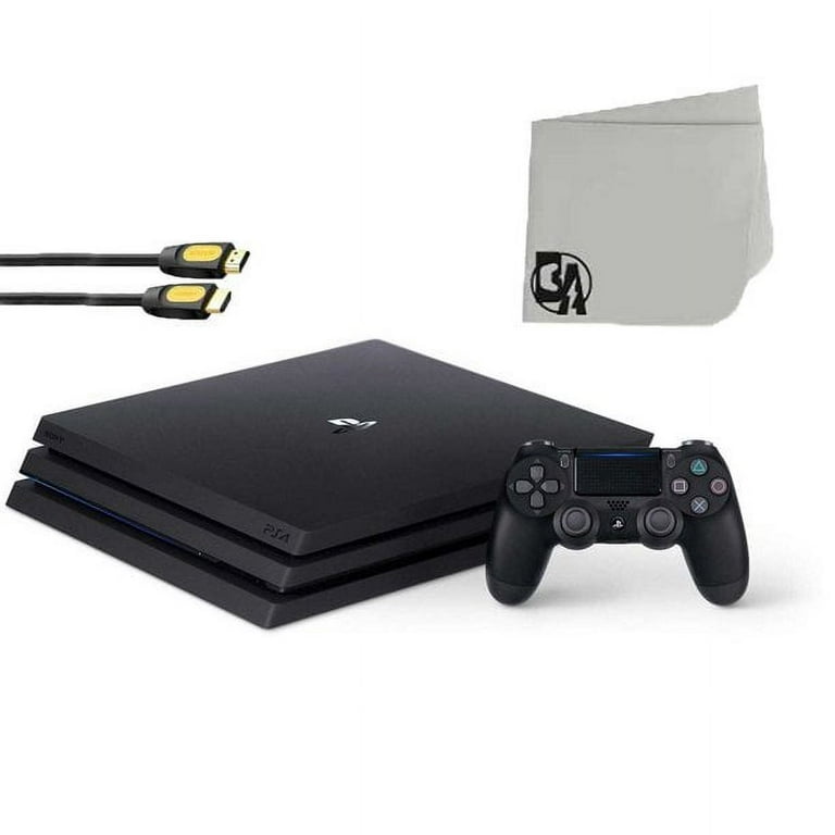 Sony PlayStation 4 PRO Glacier 1TB Gaming Console White with Call of Duty  Ghosts BOLT AXTION Bundle Like New 