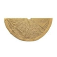 thumbnail image 2 of Kurt S. Adler TS0206 50 in. Gold Sequin Tree Skirt, 2 of 4