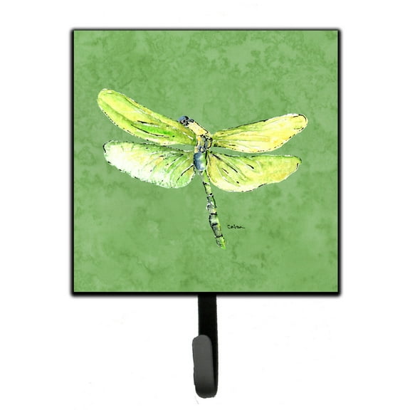 Carolines Treasures 8864SH4 Dragonfly on Avacado Leash or Key Holder 7Hx4.25W multicolor