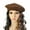 Coffee, variant on Green Berets Ladies Solid Color Imitation Wool Beret Bud Hat Painter Hat