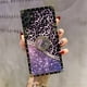 thumbnail image 1 of Funda de teléfono cuadrada con soporte de anillo de diamante con estampado de leopardo para Samsung Galaxy A54, A53, A52, A51, A71, A42, A32, A33, A72, A82, A04, A50, A70, A13 Fivean unisex, 1 of 2