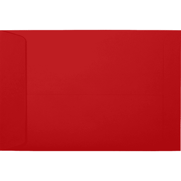 LUXPaper 6 x 9 Open End Envelopes, Ruby Red, 500/Pack
