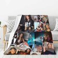 thumbnail image 2 of Flannel Blanket Tates Music McRae Nap Blanket Air Conditioning Blankets Couch Bed Office Blankets Soft and Cozy 40"X30", 2 of 6