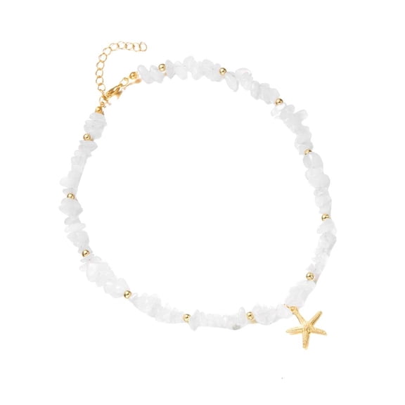 Bohemian Natural Stone Collar Necklace Unique Textured Gemstones Adjustable Length Handmade Jewelry For Women