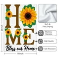 thumbnail image 3 of 2 Pcs Funny Kitchen Towels,Bless Our Home Sunflower Microfiber Dish Towels,Kitchen Tea Towels,Kitchen Towel Set (18" X 26"), 3 of 3