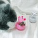 thumbnail image 4 of Alimentador lento para gatos, bola de juguete con forma de vaso para golosinas para mascotas, 4 of 5
