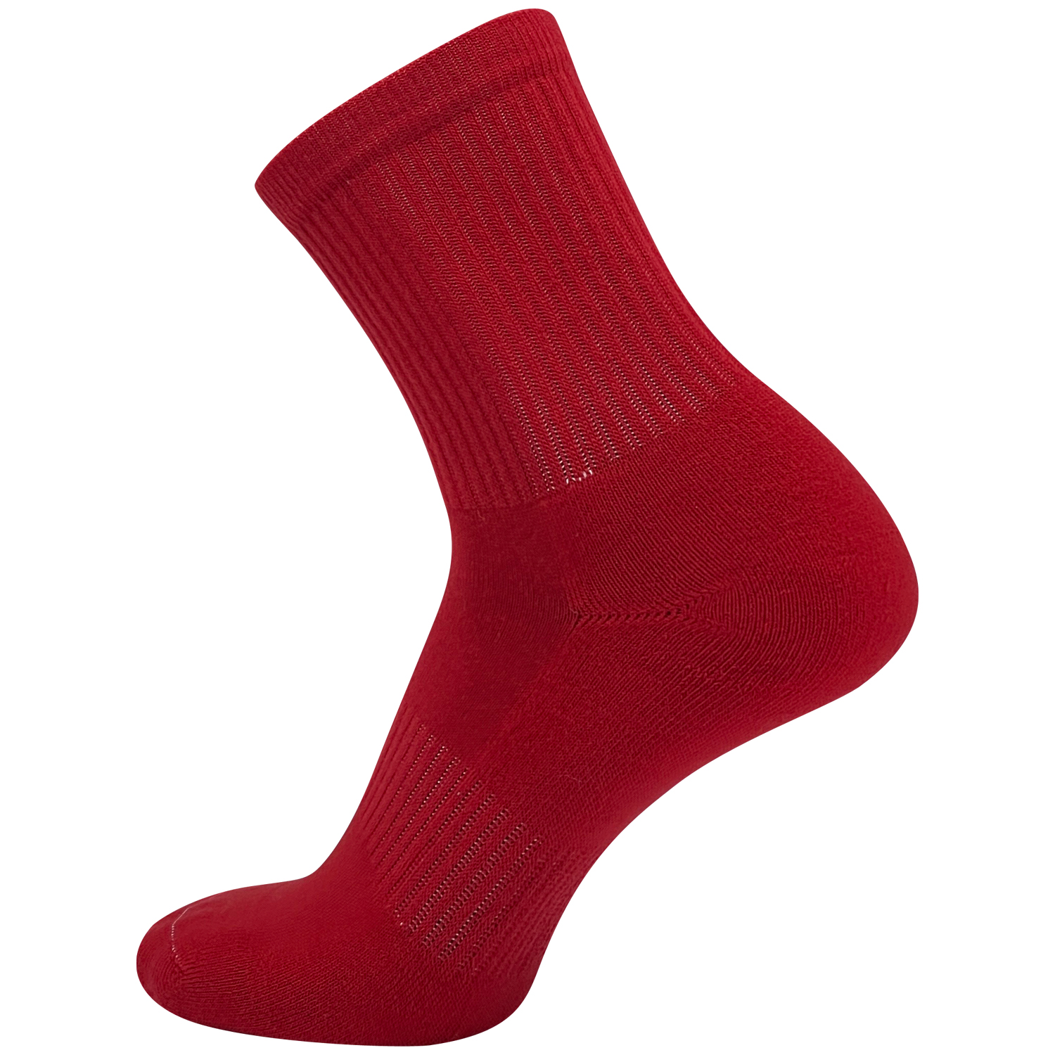 Pearsox Scarlet Red Quarter Socks (Large)