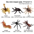 thumbnail image 4 of 6x Realistic Artificial Insects Figures Toys Early toy insect Educational Cognitive Toy, 4 of 8