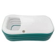 thumbnail image 5 of Nylon Cloth PVC Pearl Cotton 59.84" x 32.28", 66gal Rectangular Folding Bathtub, 5 of 18
