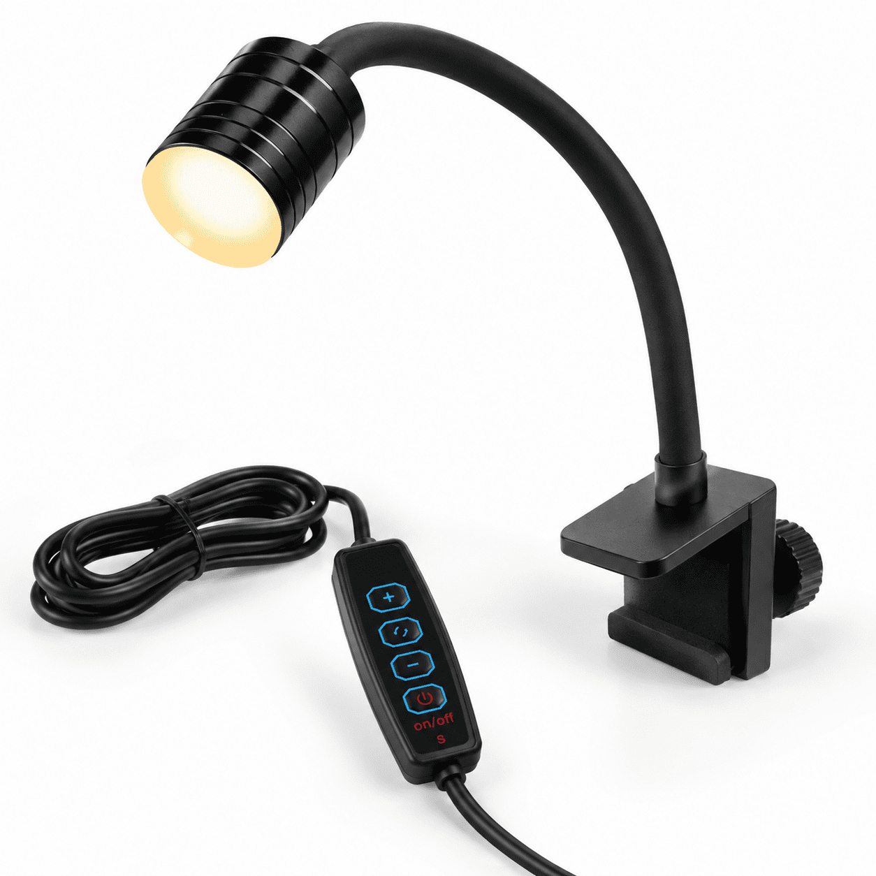 3W LED Full Spectrum Clip-On Aquarium Light for 20 Gallon Tanks