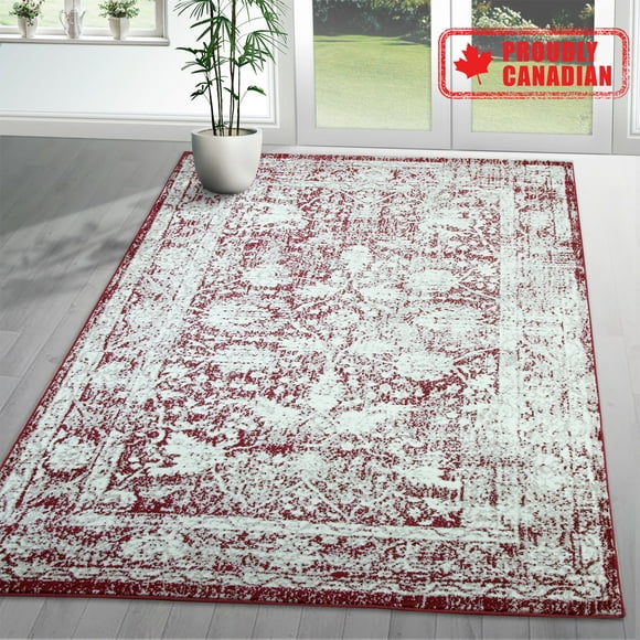 A2Z Santorini 6076 Bohemian Persian Turkish Soft Bedside Area Rug Tapis Carpet (3x5 4x6 5x7 5x8 7x9 8x10)