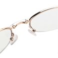 thumbnail image 3 of Lunettes de lecture multifocales progressives pour presbytes, bloquant la lumière bleue, pour hommes et femmes (+300\xa0% de monture dorée), 3 of 4