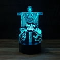 thumbnail image 3 of 3D Praying Children w/ Holy Cross Night Light - 7 Color LED Lamp Base with USB, Battery & Touch control Rotating Fade, Solid Color mode Makes a perfect Nightlight for Kids or Unique Gift for any age, 3 of 6