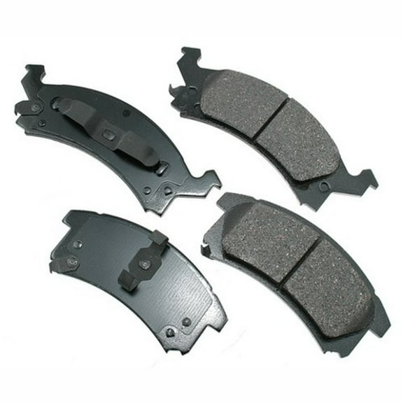 Akebono PRO-ACT Ultra-Premium Brake Pad Set, Ceramic Fits select: 1992-2005 CHEVROLET CAVALIER, 1995-2005 PONTIAC SUNFIRE