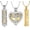 Gold, variant on 3 Pack Tree of Life / Cylinder / Bar Urn Necklace for Ashes Cremation Jewelry Women Men Ashes Keepsake Ashes Necklace Urn Pendent