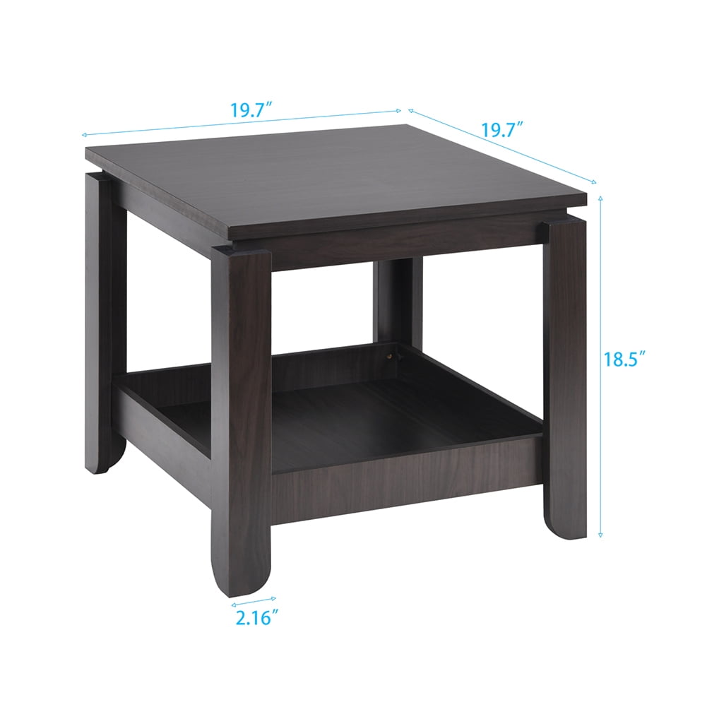 Kadyn Wood Accent Table Modern Square Table for Storage Open Shelf, End Side Table for Bedroom, Living Room, Coffee Kadyn Wood Accent Table Modern Square Table for Storage Open Shelf, End Side Table for Bedroom, Living Room, Coffee