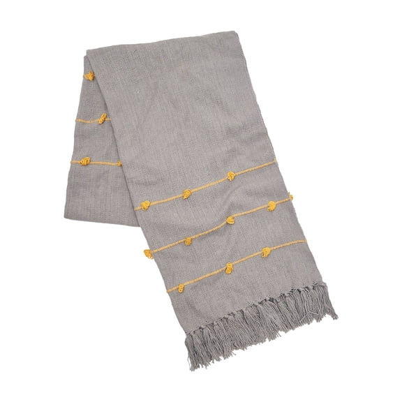 Tabb Boulder Ochre 50" x 60" Throw Blanket