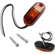 thumbnail image 3 of Side Marker Light, 10pc Work Lights 12V Waterproof Car External Lamp Warning Tail Light Auto Truck Trailer Signal Light (Amber), 3 of 5