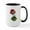 White/Black Inside, variant on CafePress - El Dia De Los Muertos Skeleton Girl Mugs - 15 oz Ceramic Large White Novelty Mug
